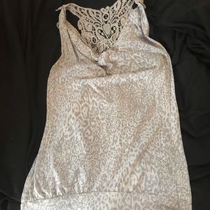 cheetah print tank top